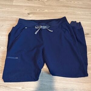 Figs Navy Blue Zamora Jogger Bottoms
